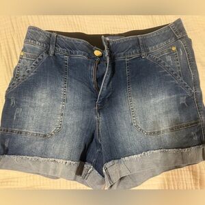 Jean shorts, size 14, NWOT